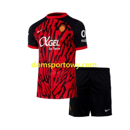 Koszulka RCD Mallorca Dziecięcy Domowe Koszulki Piłkarskie 2024-2025 Krótki Rękaw